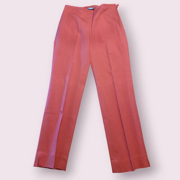 J.McLaughlin Dock Capri Pants Sz 0 Raspberry Pink Bi-Stretch – NWOT - Picture 2 of 5